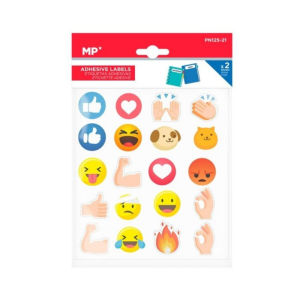 Etiquetas adhesivas decoradas emojis MP