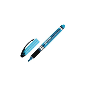 Marcador fluorescente azul MP cuerpo bolígrafo