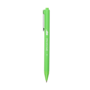 Bolígrafo click de tinta aceite MP verde claro 1.0 mm