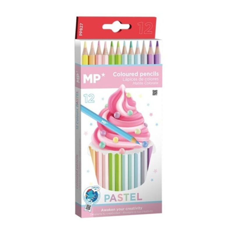 Lápices de colores pastel MP