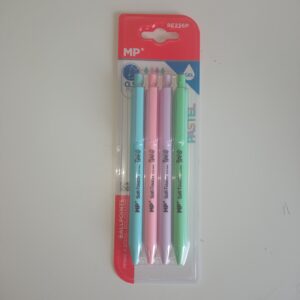 Pack 4 bolígrafos pastel MP