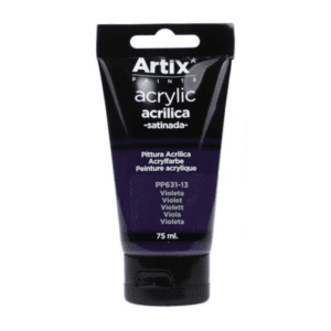 Pintura acrílica violeta 75 ml Artix