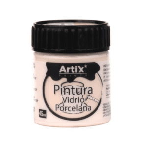 Pintura cerámica y cristal 45 ml crema Artix