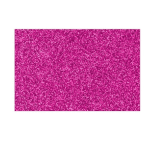 Goma eva con purpurina magenta 40 x 60 cm MP
