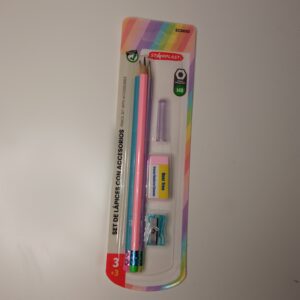 Set de lápices con accesorios Starplast