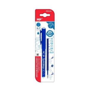 Bolígrafo borrable azul + recambio MP
