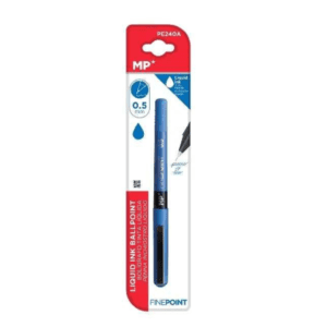 Bolígrafo tinta líquida punta aguja 0.5 mm MP azul